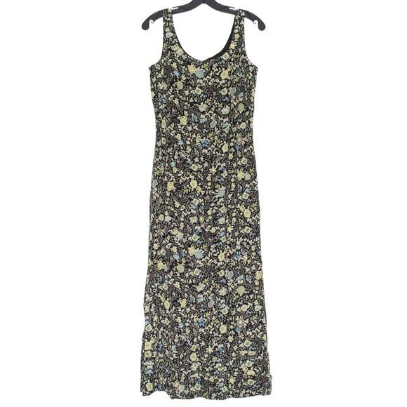 Sigrid Olsen Vintage Dress Floral Cottage Whimsigoth Academia Fairy Boho Retro 4 - Picture 1 of 6